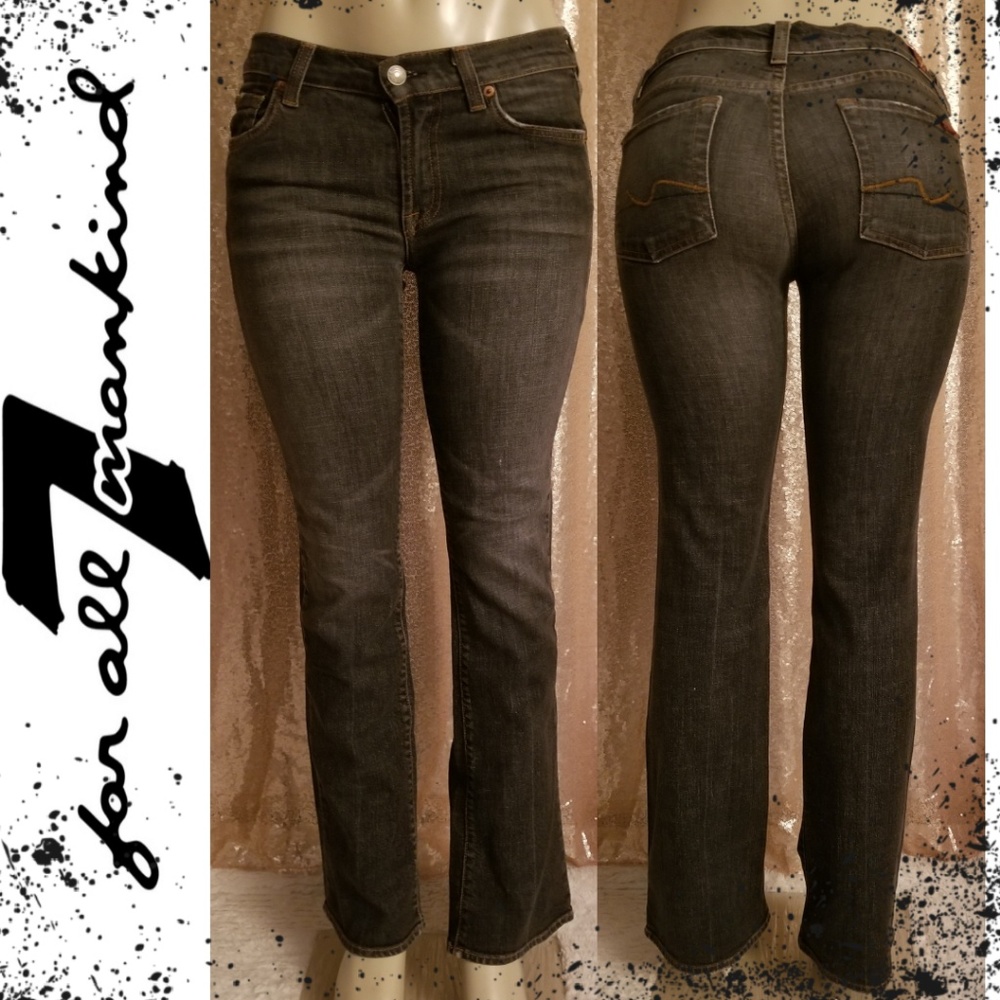 7 FOR ALL MANKIND Boot Cut Women's Denim Jeans